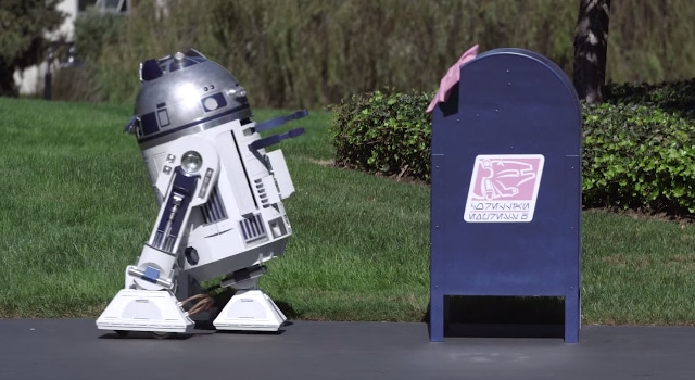 Quand R2-D2 se prenait d’amour pour une boîte aux lettres