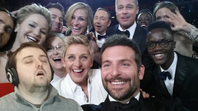 endormi deuxième jour de stage détournement selfie des oscar