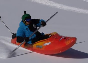 Du kayak sur neige