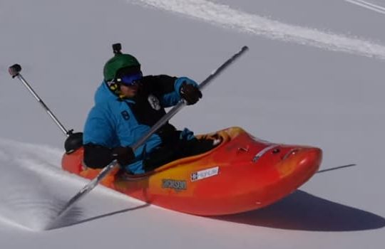 Du kayak sur neige