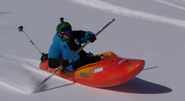 Du kayak sur neige